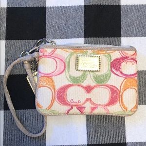 Coach wristlet